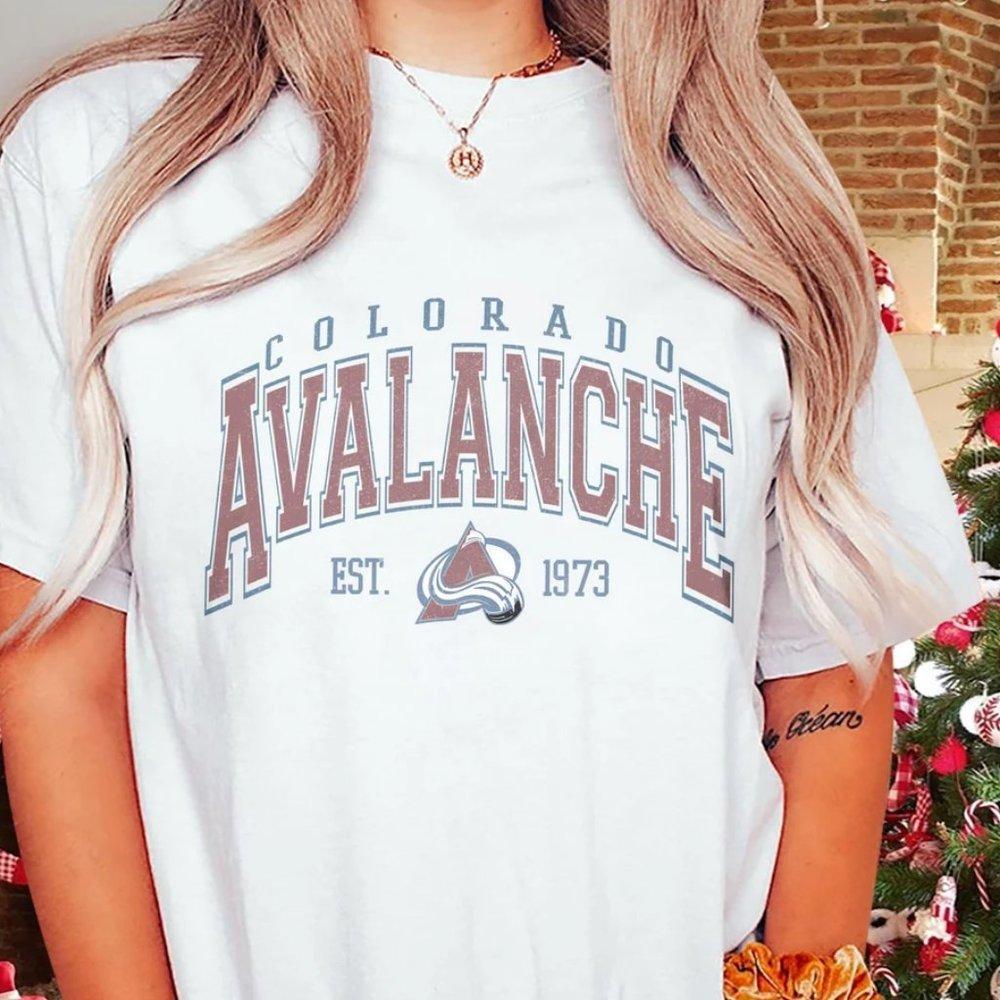 Colorado Avalanche Shirt,  Ice Hockey Design Tee Shirt, Unisex Tee Shirt